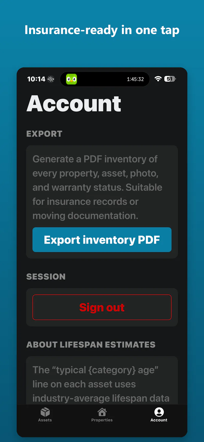 Asset Vault screenshot 3