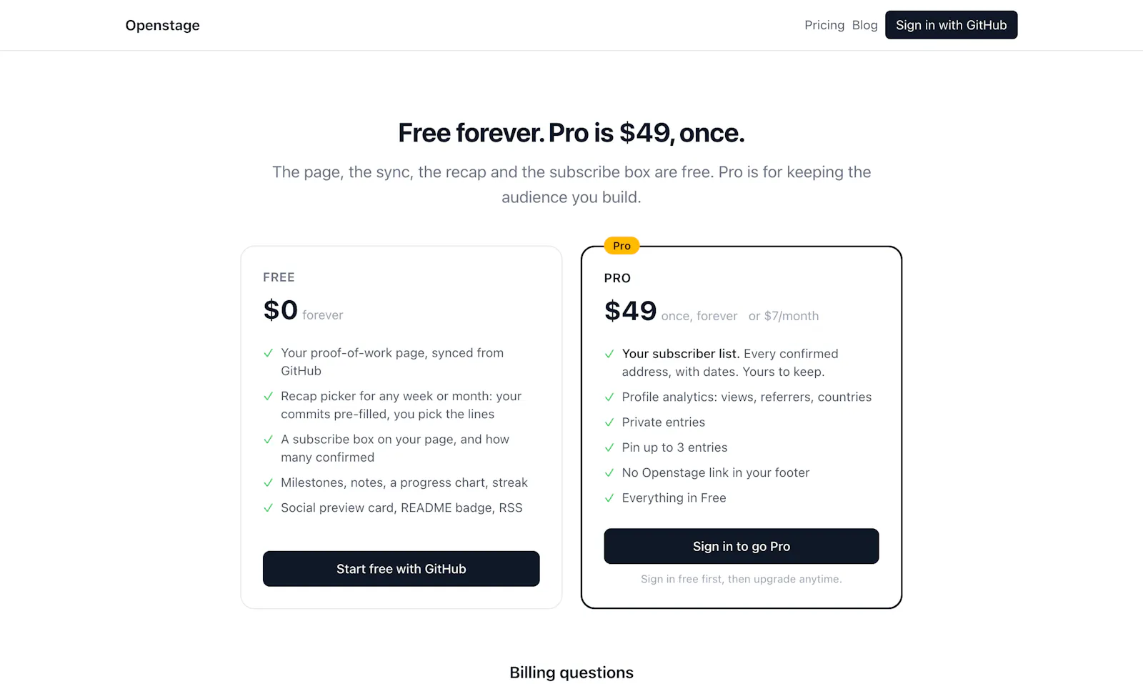 Openstage screenshot 4