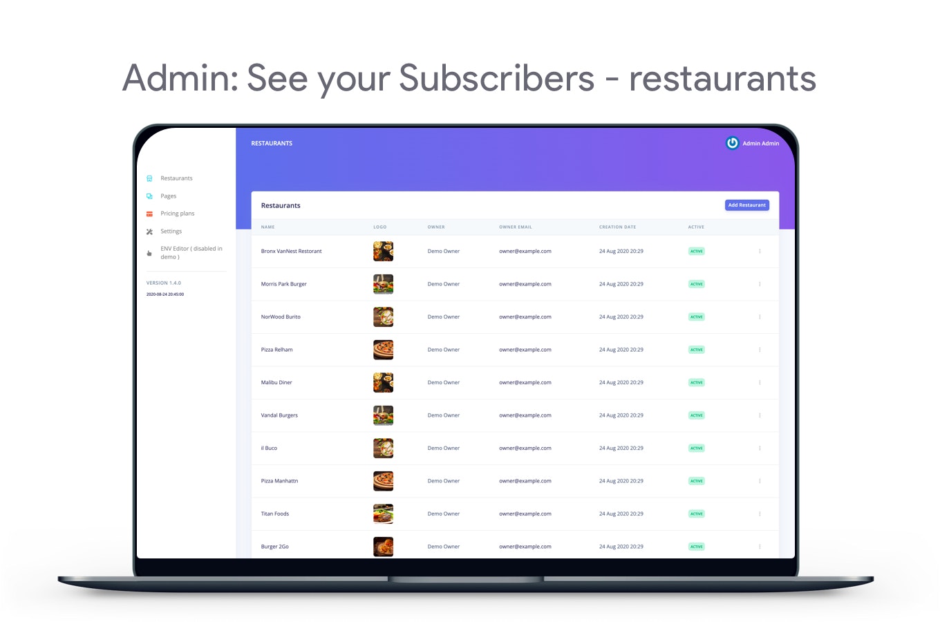 Cloud POS Restaurant gallery image