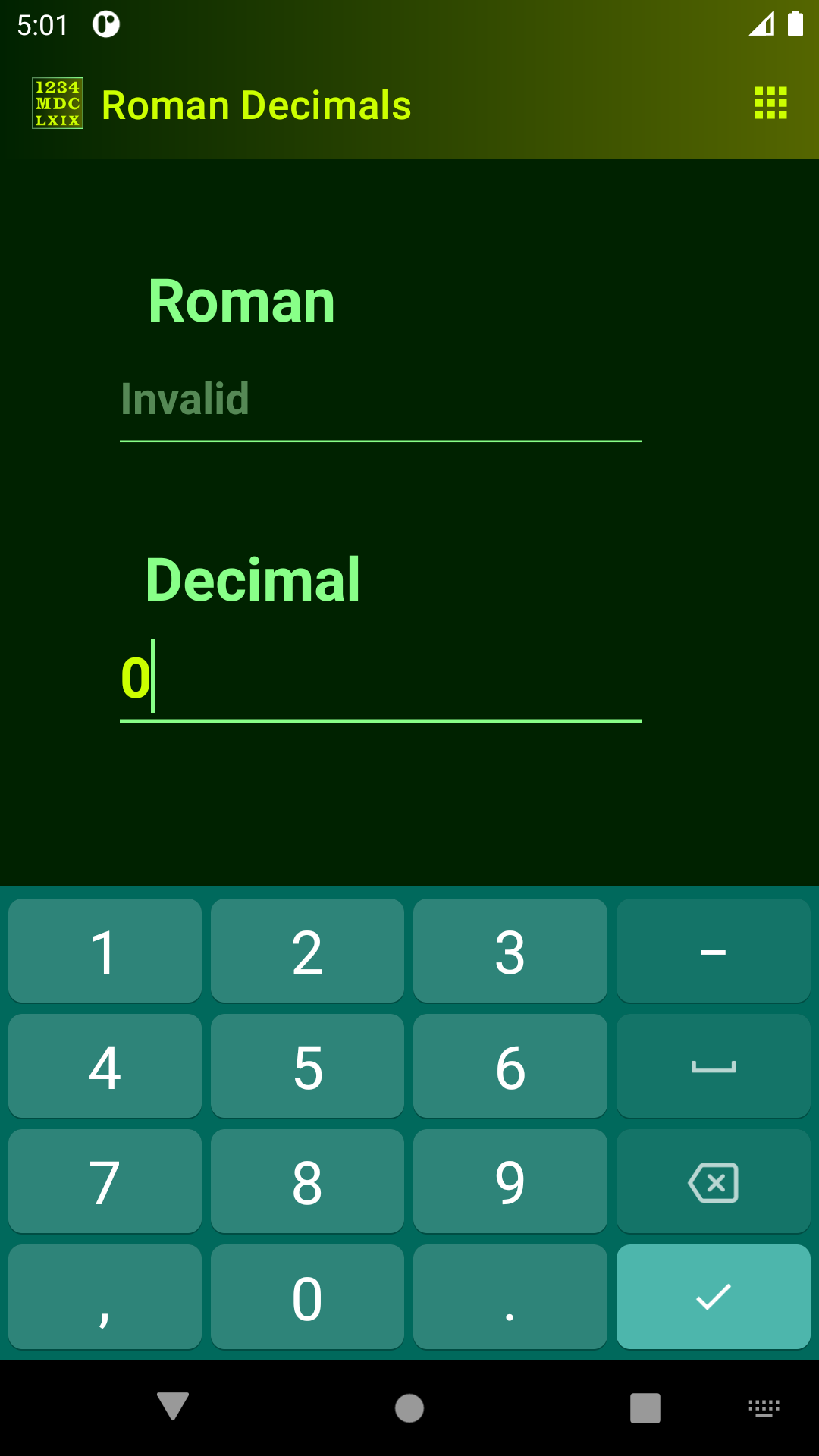 Decimales romanas media 6