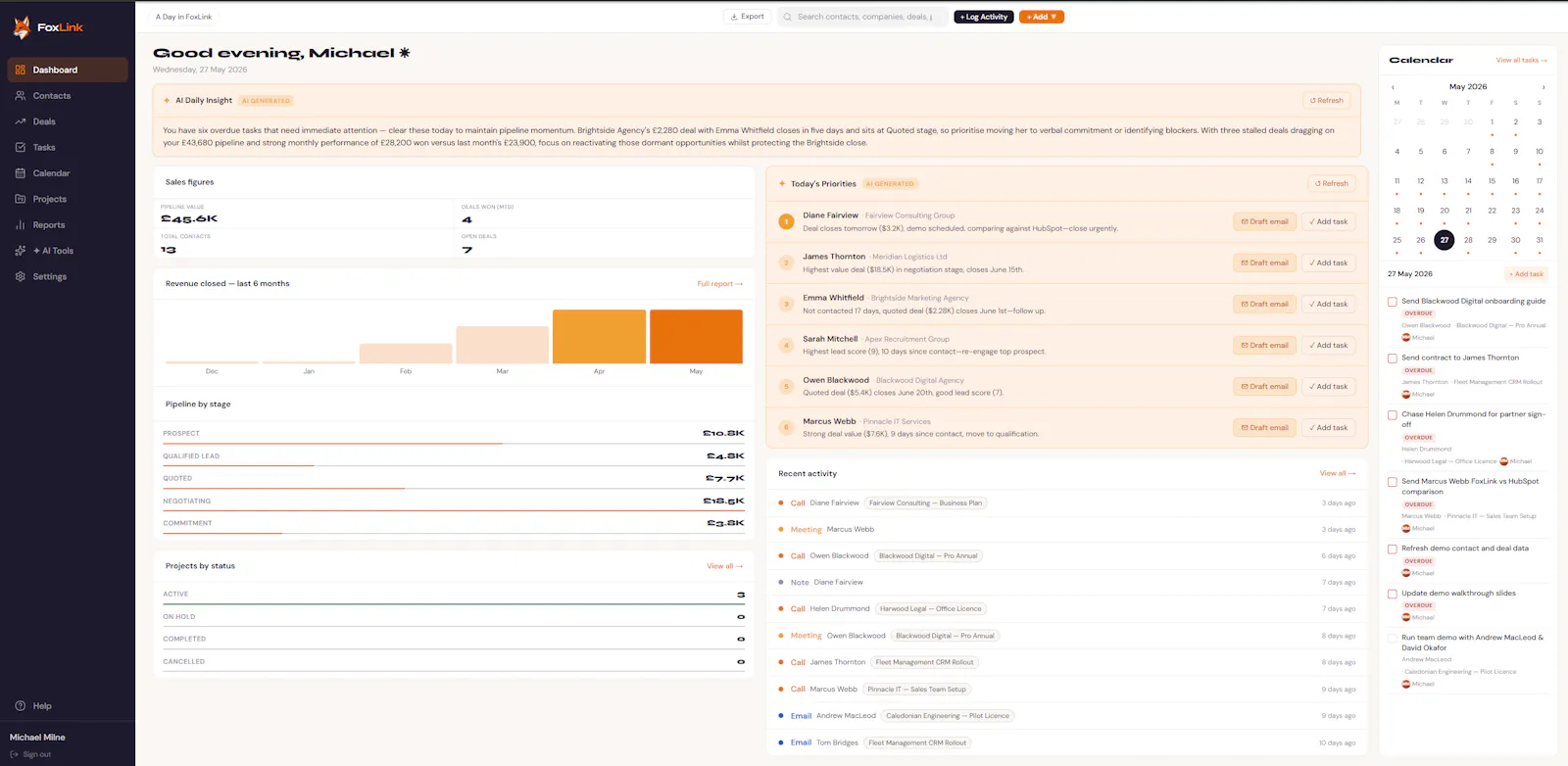 FoxLink screenshot 1