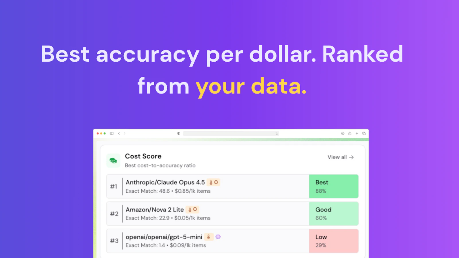QuickCompare by Trismik screenshot 5