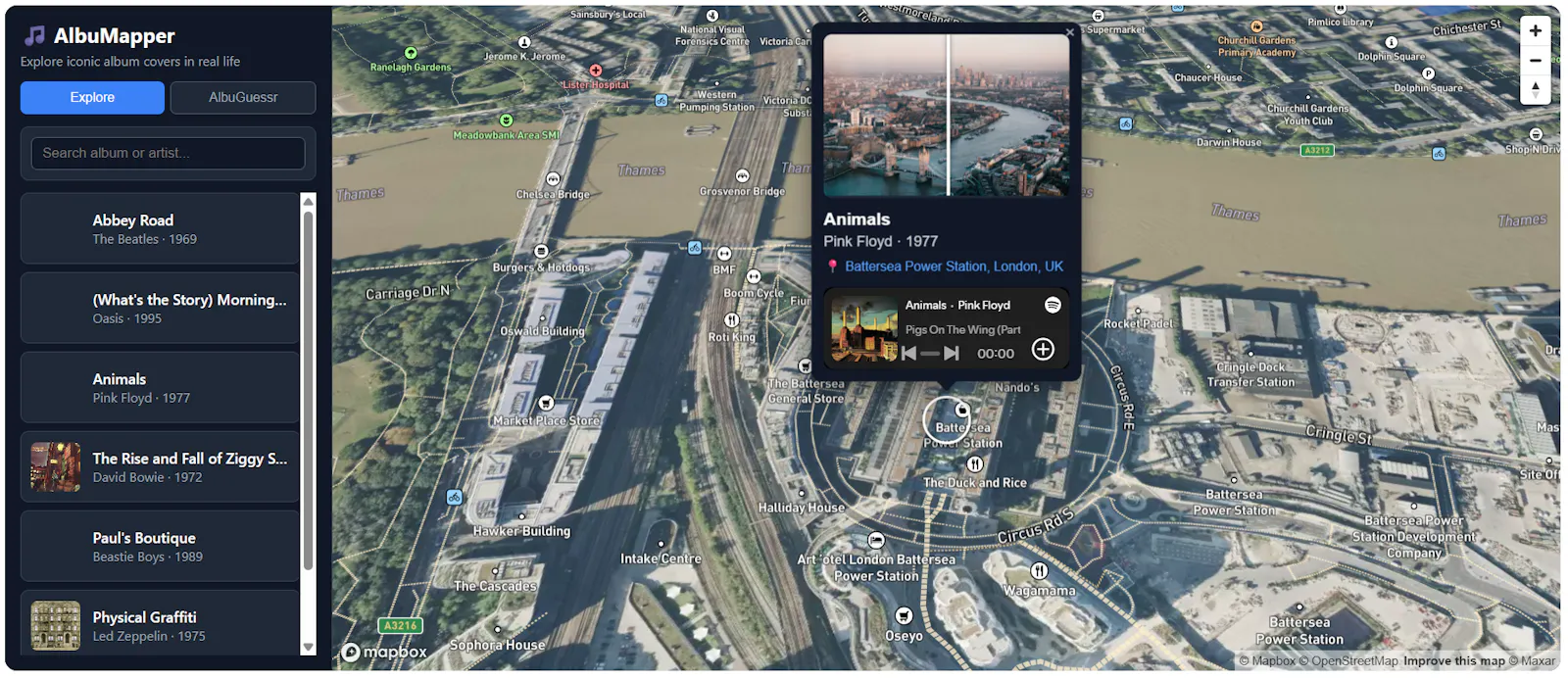 AlbuMapper screenshot 3