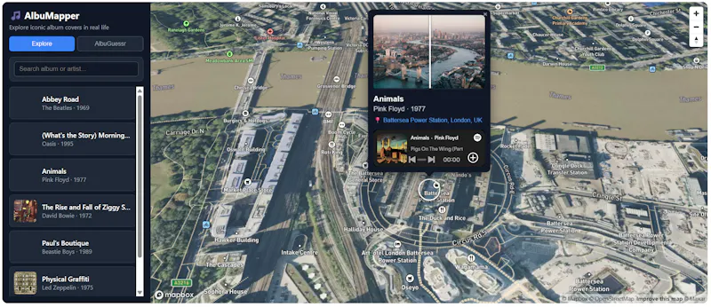 AlbuMapper screenshot 3