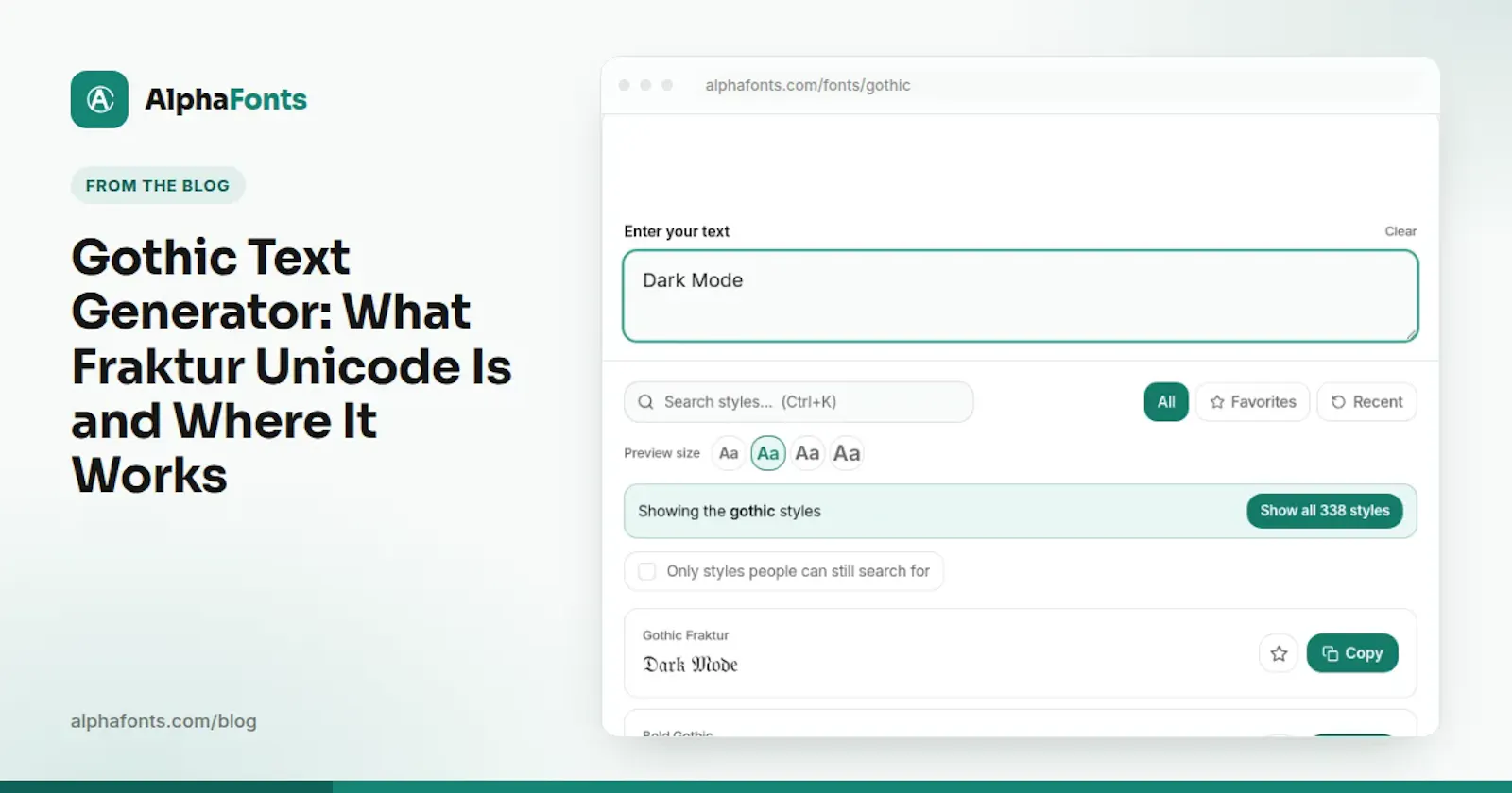 AlphaFonts screenshot 8
