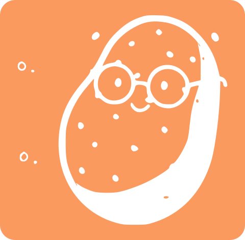 Potatoverse - Product Hunt launch logo and brand identity