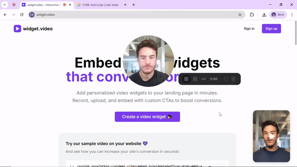 widget.video
