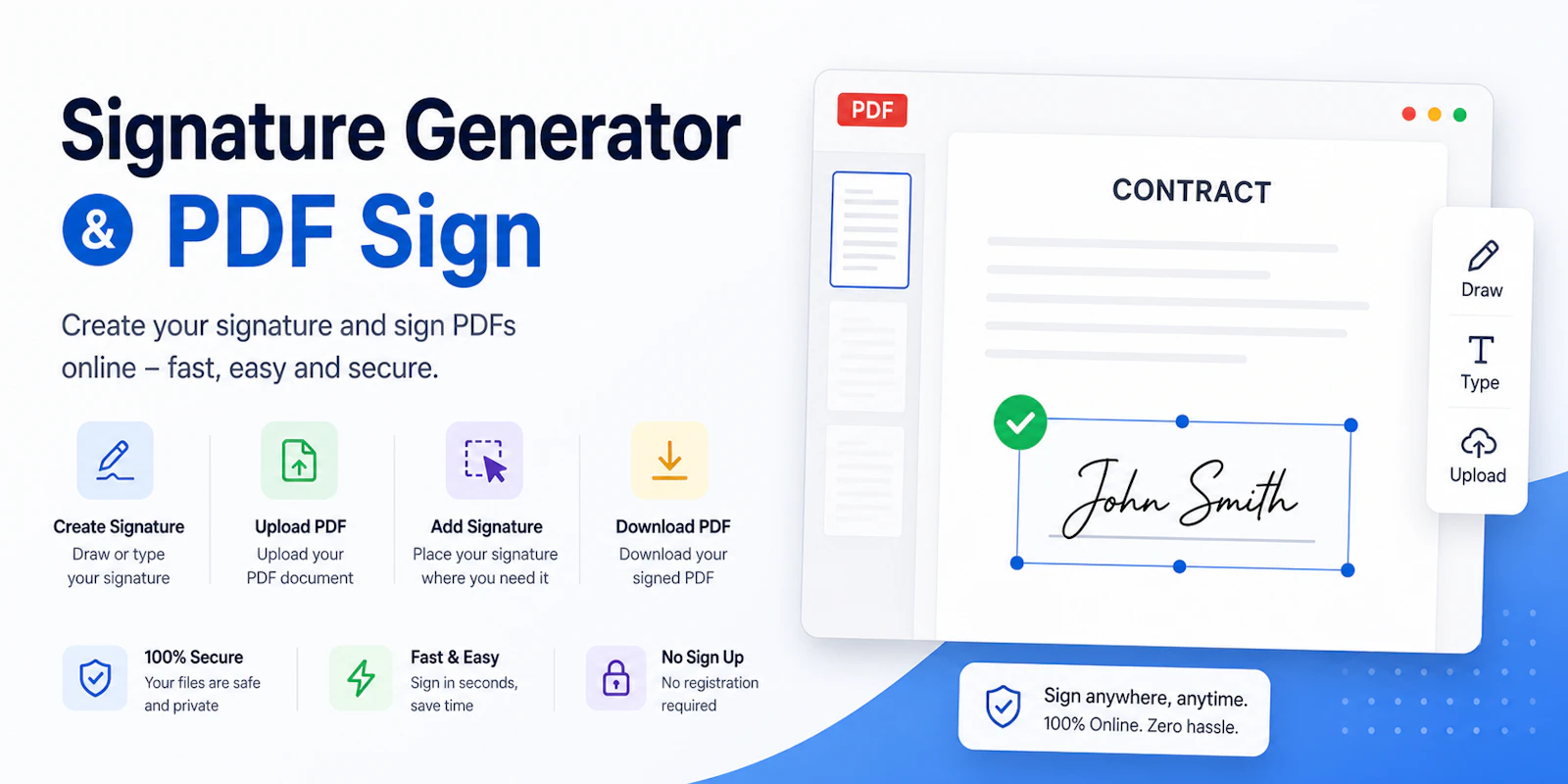 Online Signature Generator screenshot 1