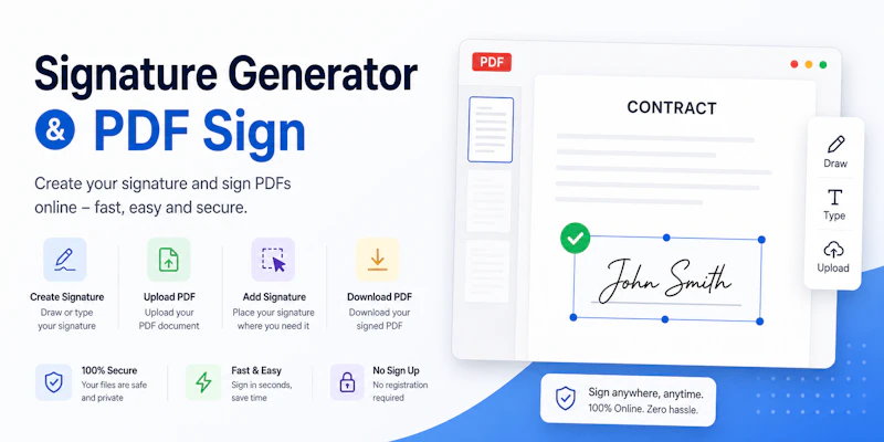 Online Signature Generator screenshot 1