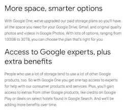 Google One gallery image