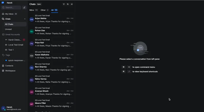 ThreadLine screenshot 2