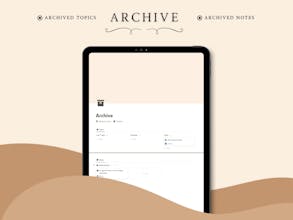 Memory Hub | Notion Topic-Saving Hub gallery image