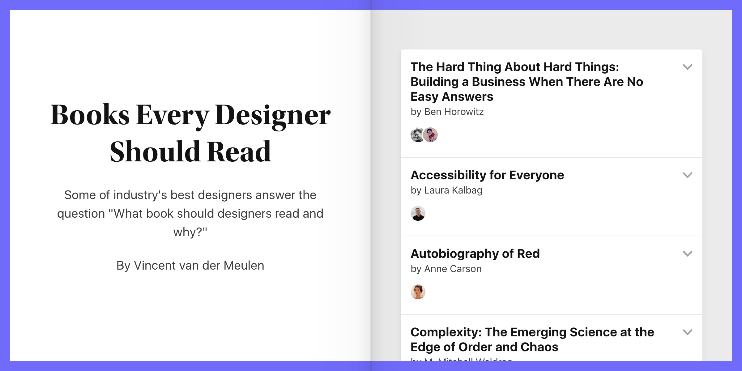 Readinglist.design media 2