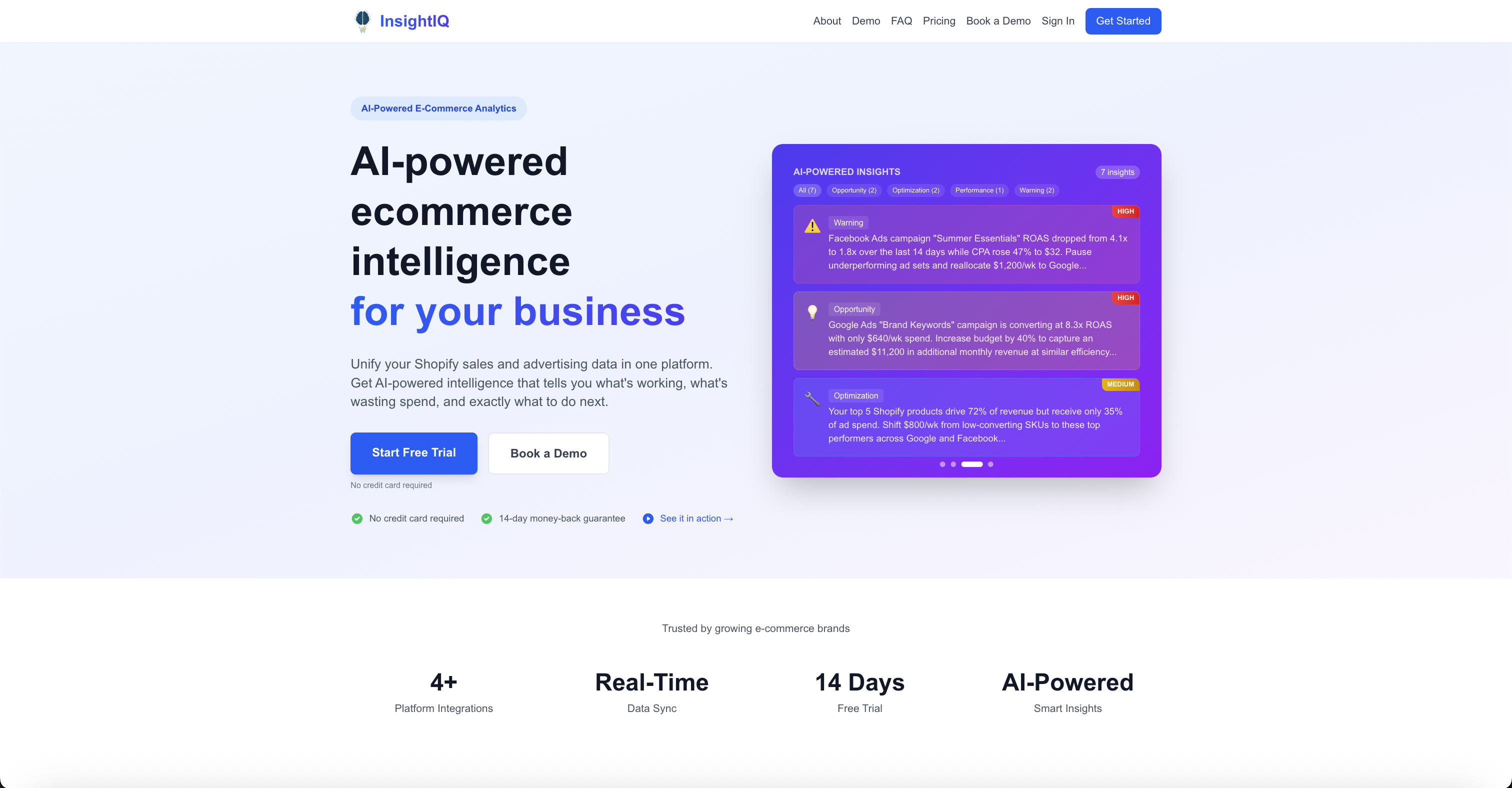 Insight IQ - Screenshot 5 showing product features and functionality