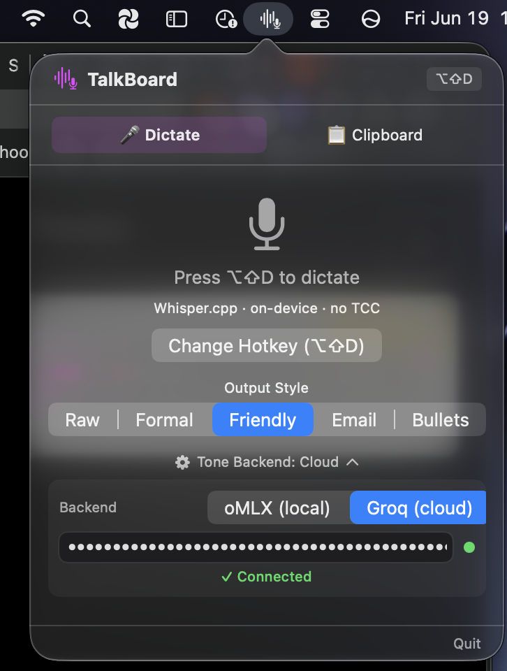 TalkBoard gallery image