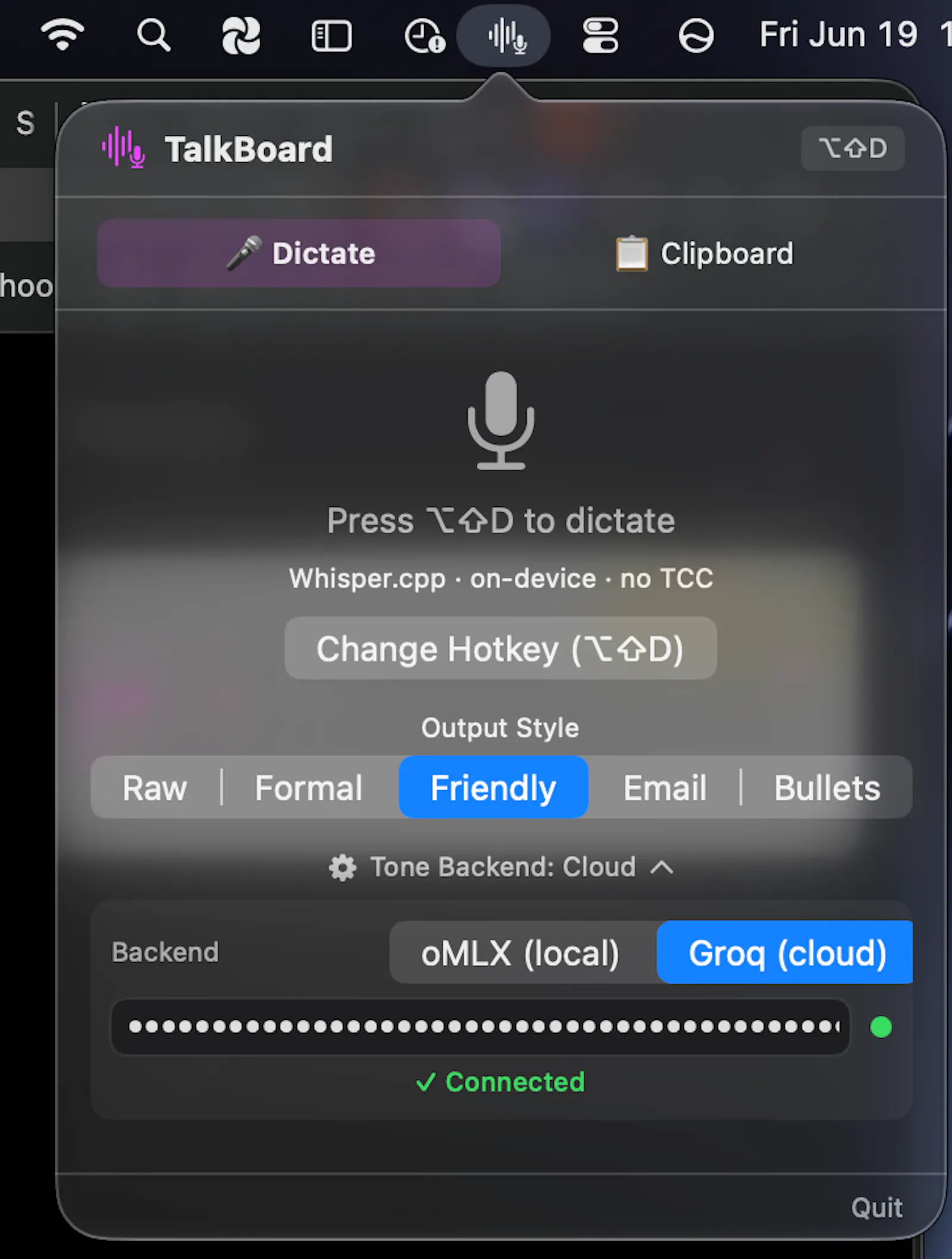 TalkBoard screenshot 1