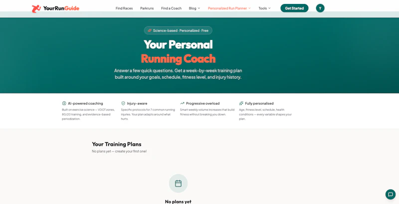 YourRunGuide screenshot 2