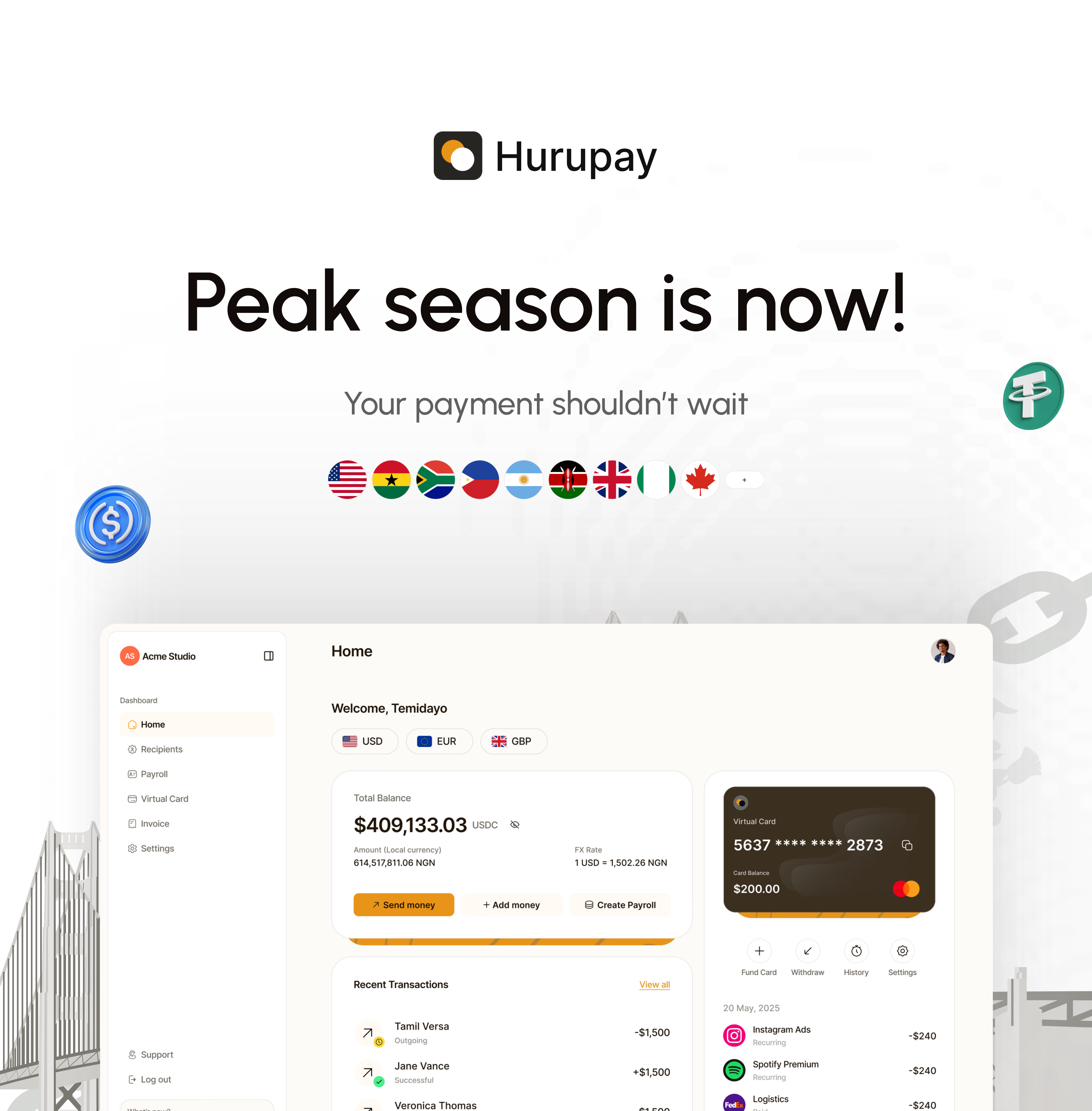 Hurupay Business logo