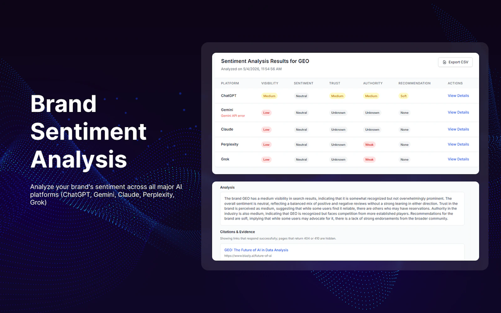 Blazly GEO screenshot 4