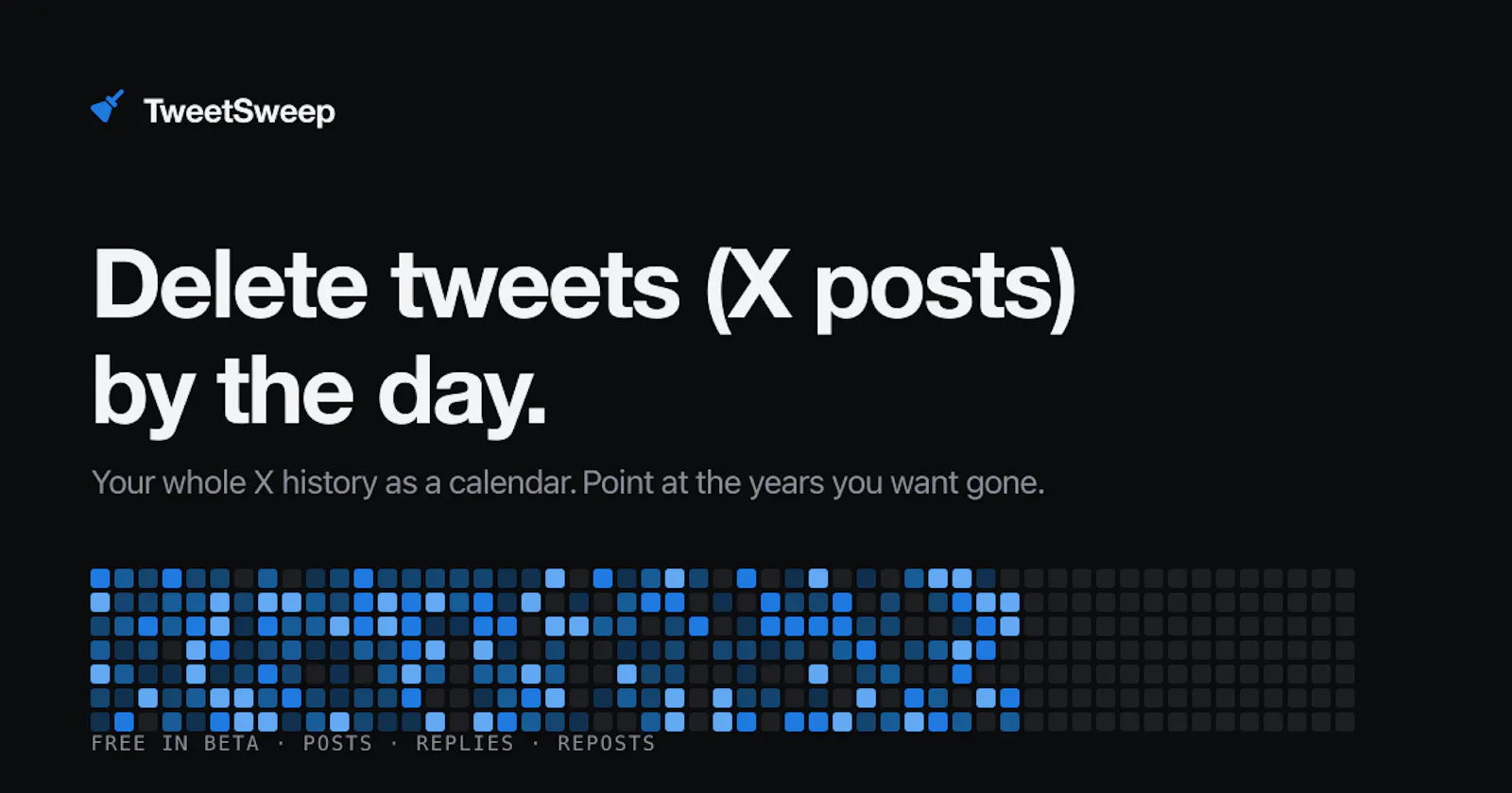 TweetSweep screenshot 1