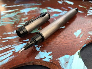 ✍️ Magnetic cap refillable felt tip pen gallery image