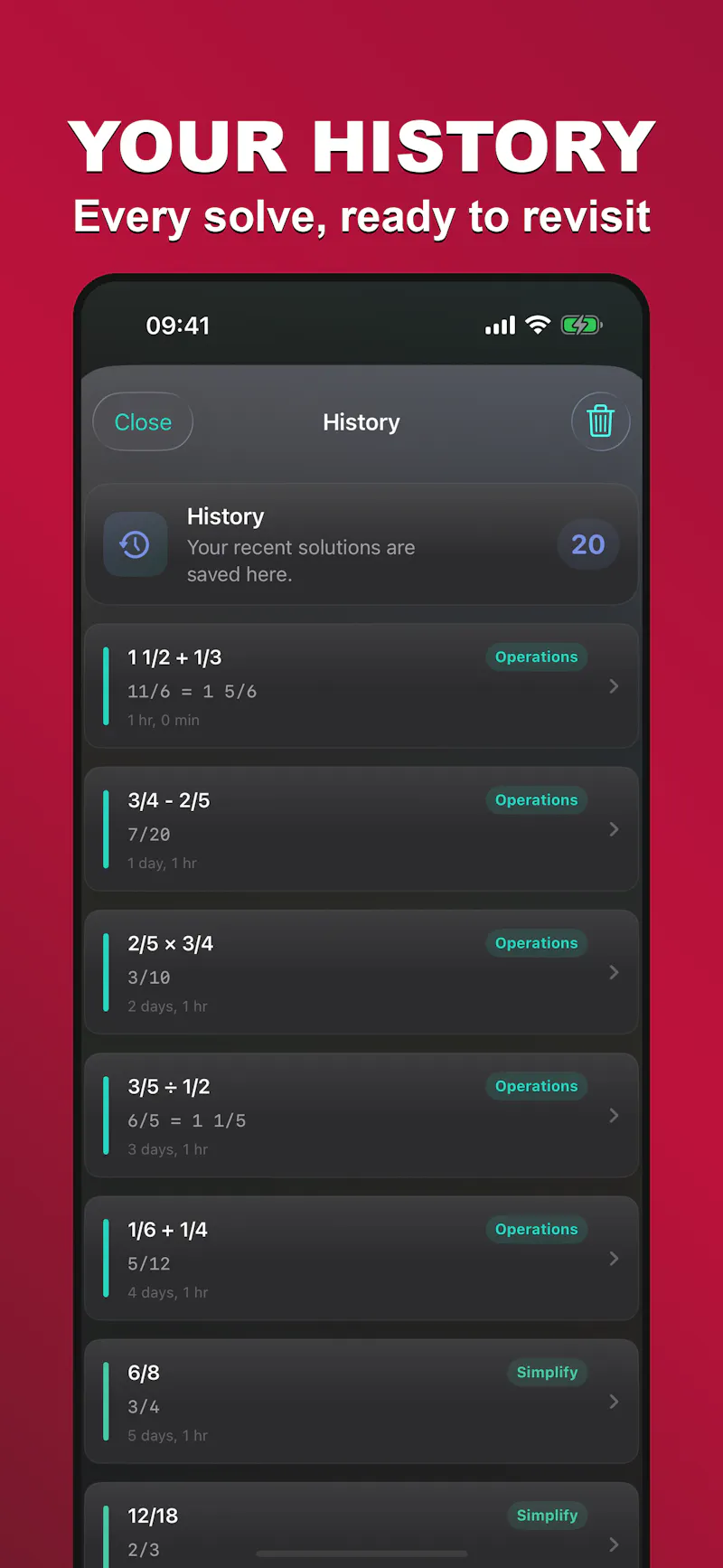 FractionSolver screenshot 4