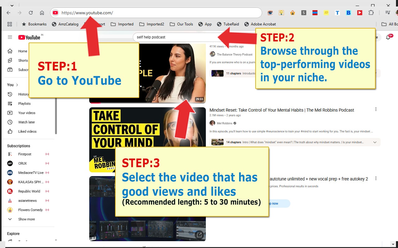 เปลี่ยนวิดีโอ YouTube ให้เป็นเนื้อหาที่นำกลับมาใช้ใหม่ได้ - TubeProfits Extension Chrome สำหรับผู้สร้างและผู้เผยแพร่ media 3