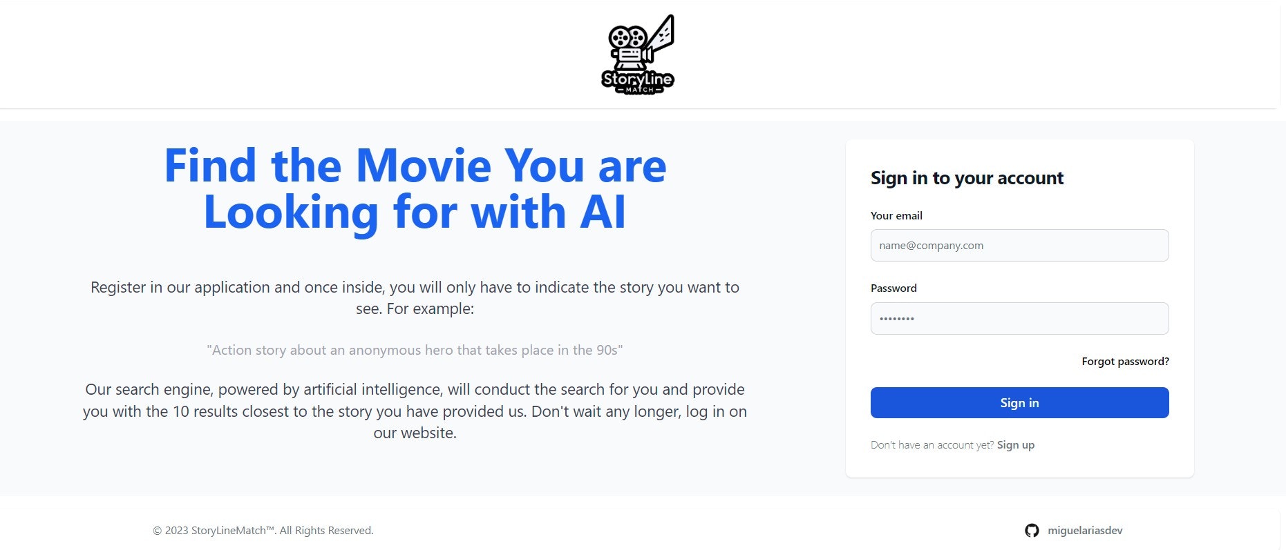StoryLineMatch - film medya 1