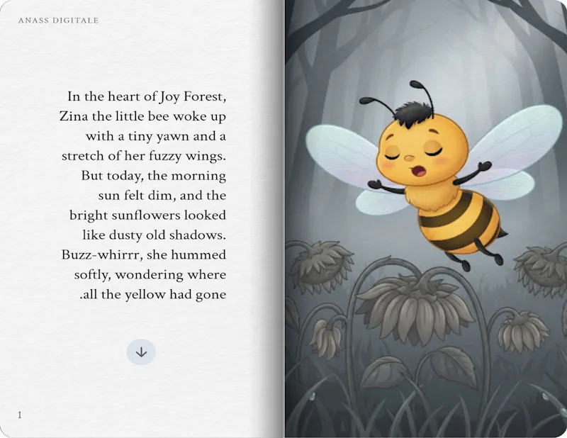 The Lost Colors of Zina the Little Bee screenshot 3