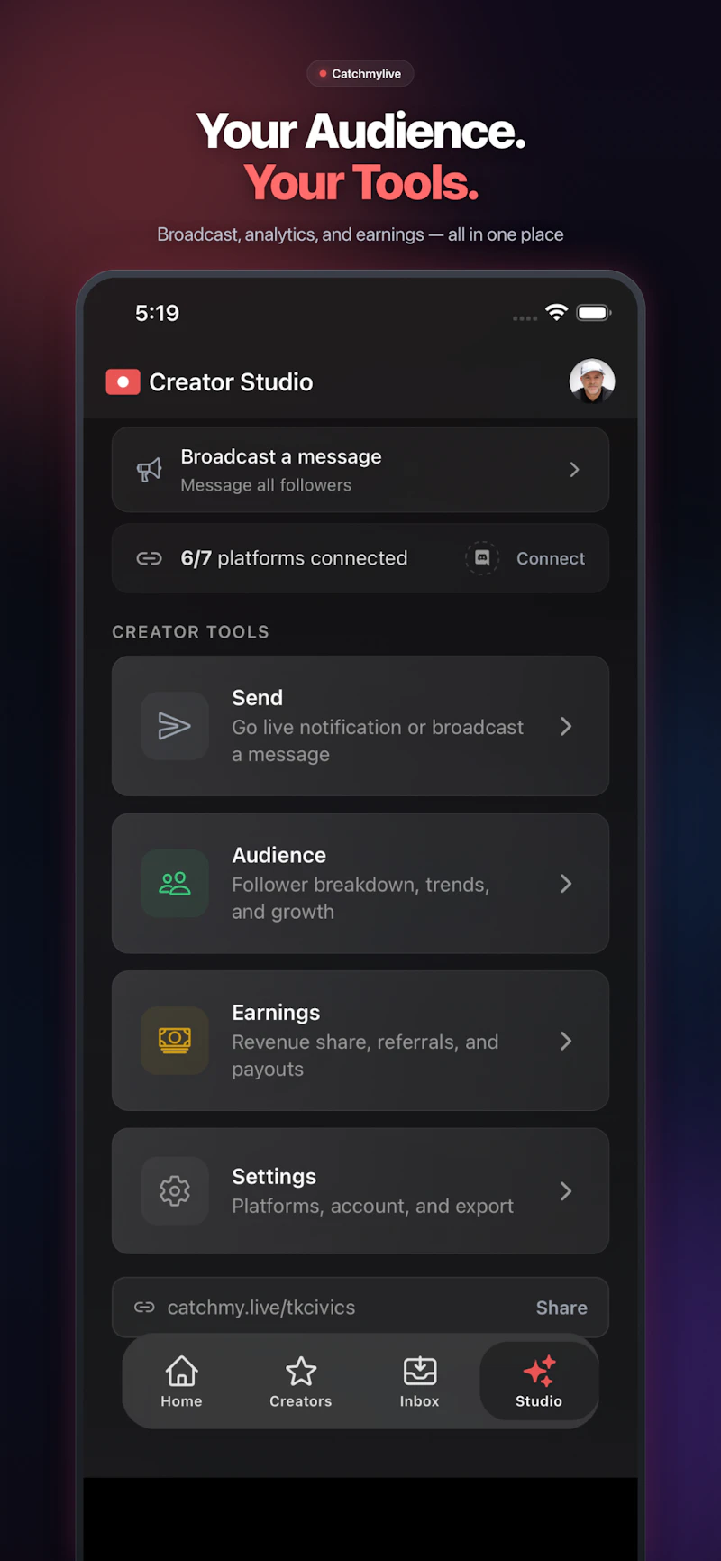 Catchmylive screenshot 6