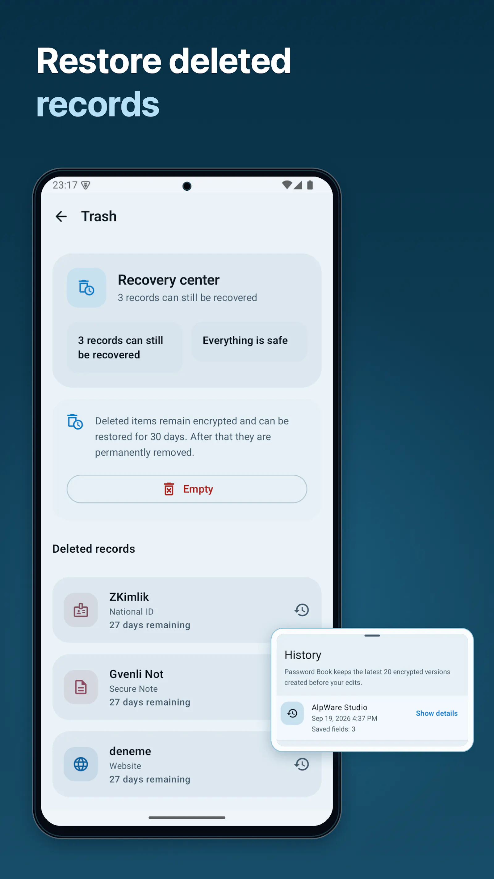 Password Book 3.0 screenshot 8
