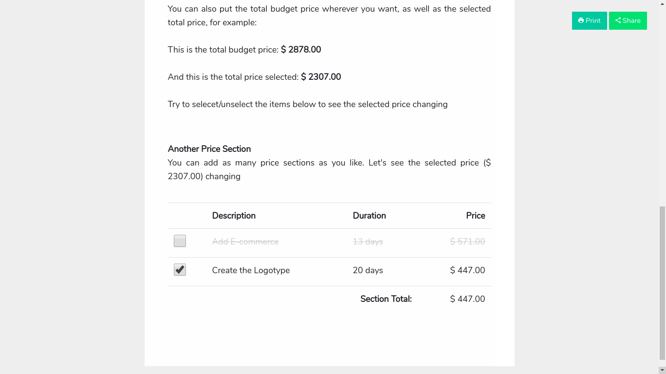 LaraEstimate gallery image