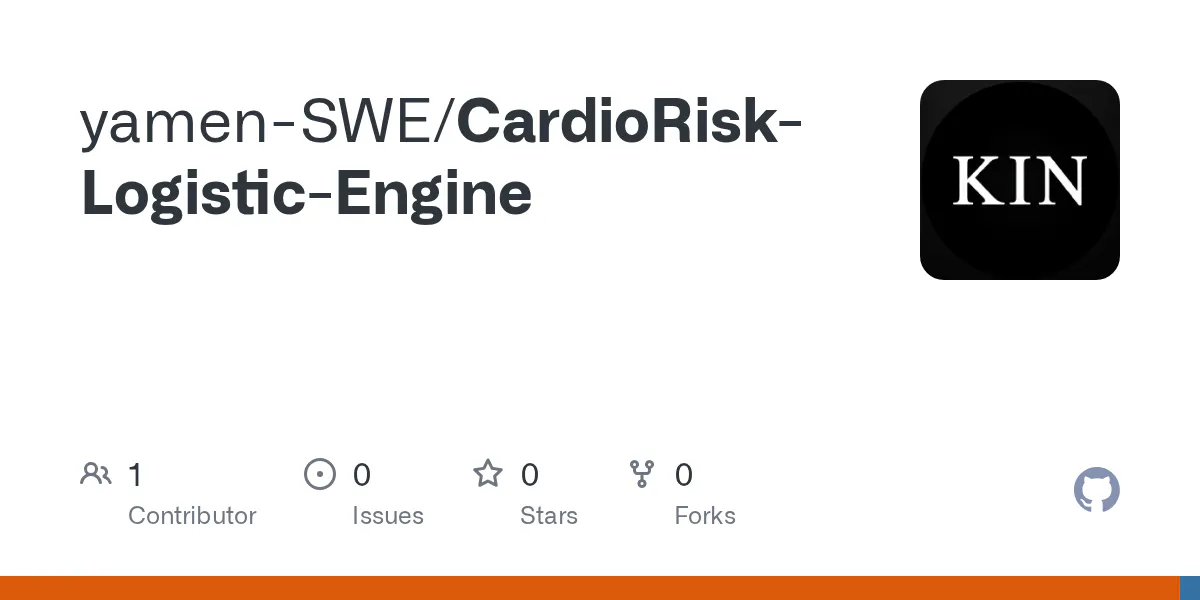 CardioRisk Logistic Engine gallery image