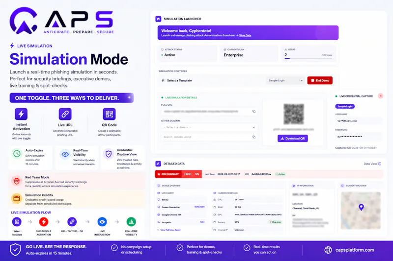 CAPS Platform screenshot 3