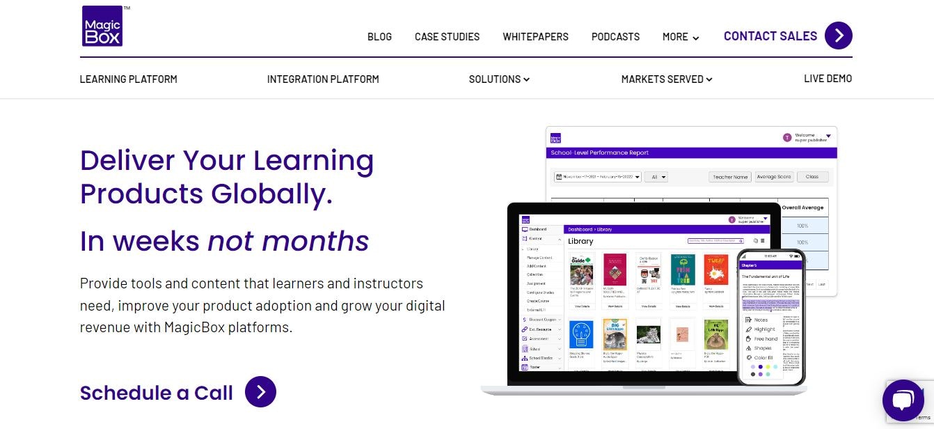 Caixa mágica - plataforma de aprendizado digital
