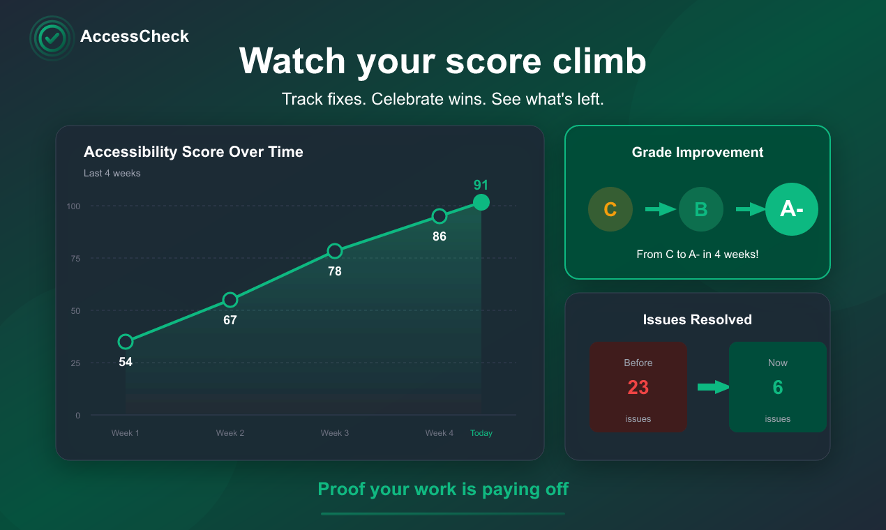 AccessCheck - Screenshot 5 showing product features and functionality