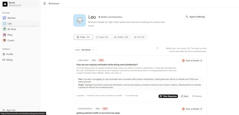 Runlo screenshot 2
