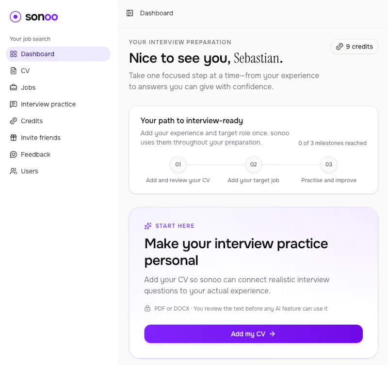 sonoo.io screenshot 1