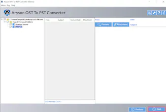 Microsoft OST to PST Converter gallery image