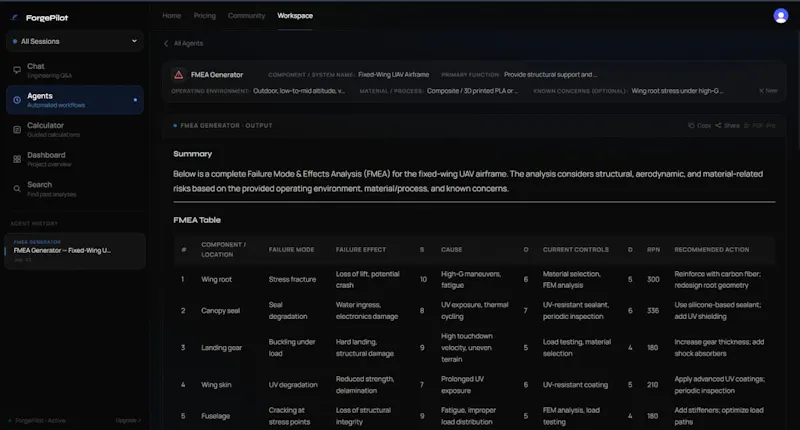 ForgePilot screenshot 4