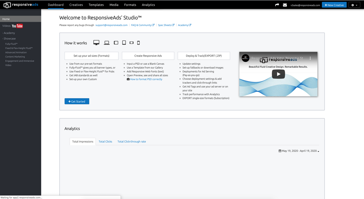 ResponsiveAds™ Studio gallery image
