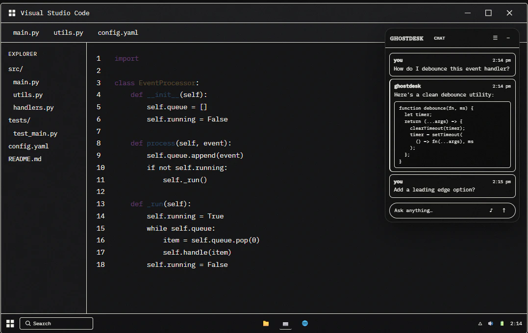 GhostDesk screenshot 2