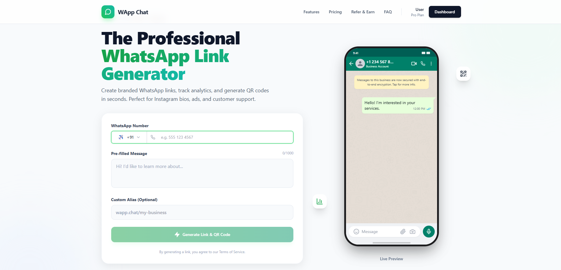 WAppChat Links gallery image