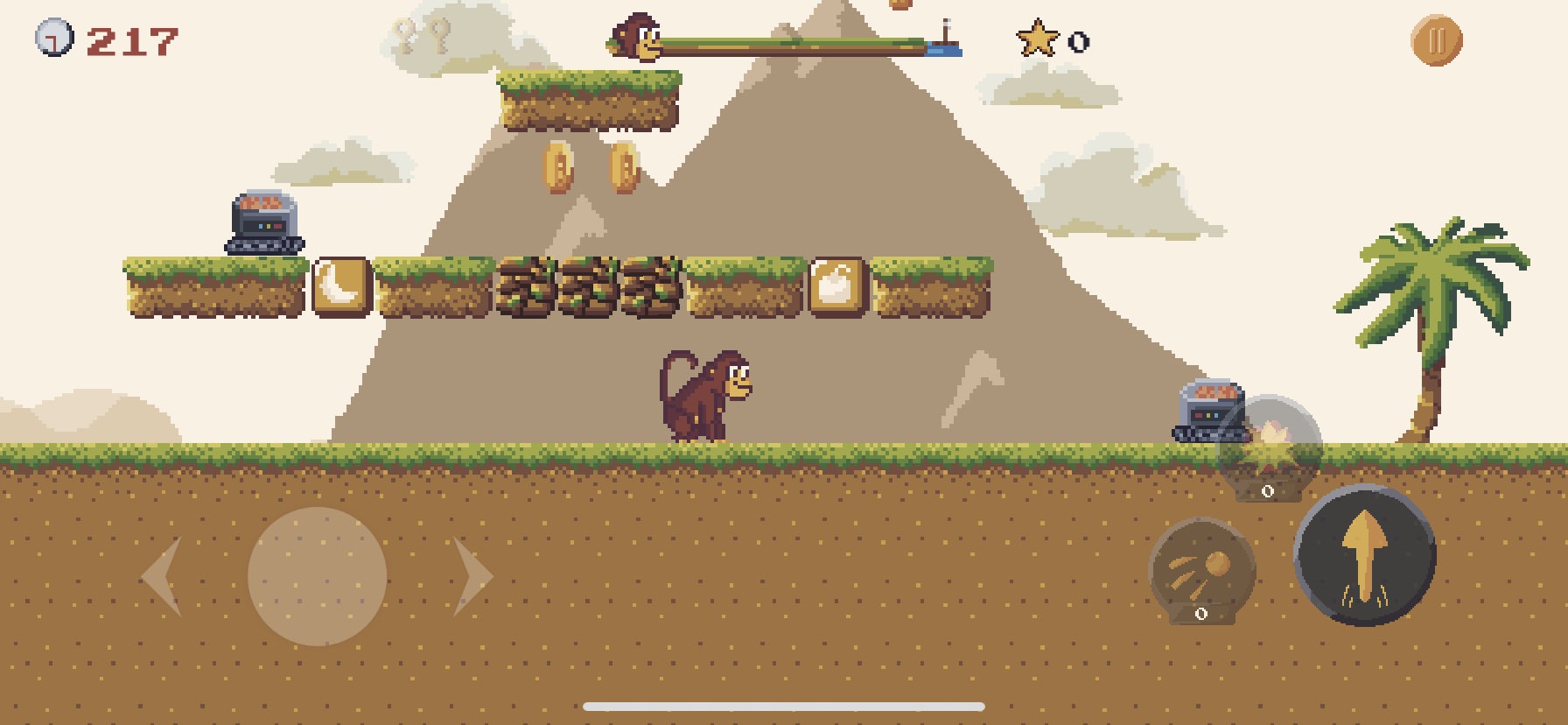 Speel Nino's Island nu op iOS! - 2d pixel platformer gaming -app met raadsels en avontuur media 6