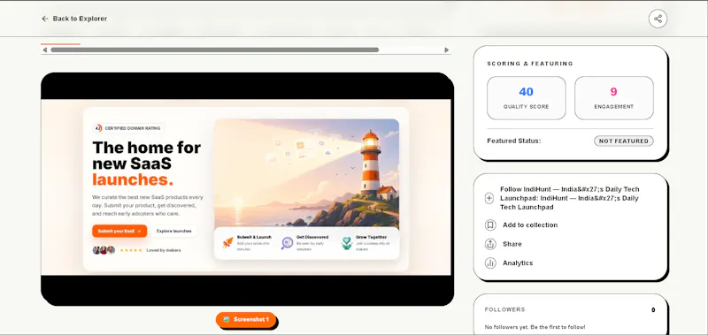 IndiHunt — India's Daily Tech Launchpad screenshot 5