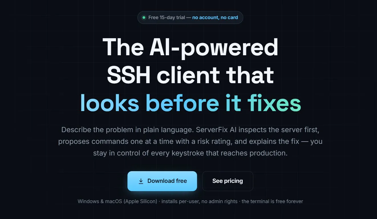ServerFix AI gallery image
