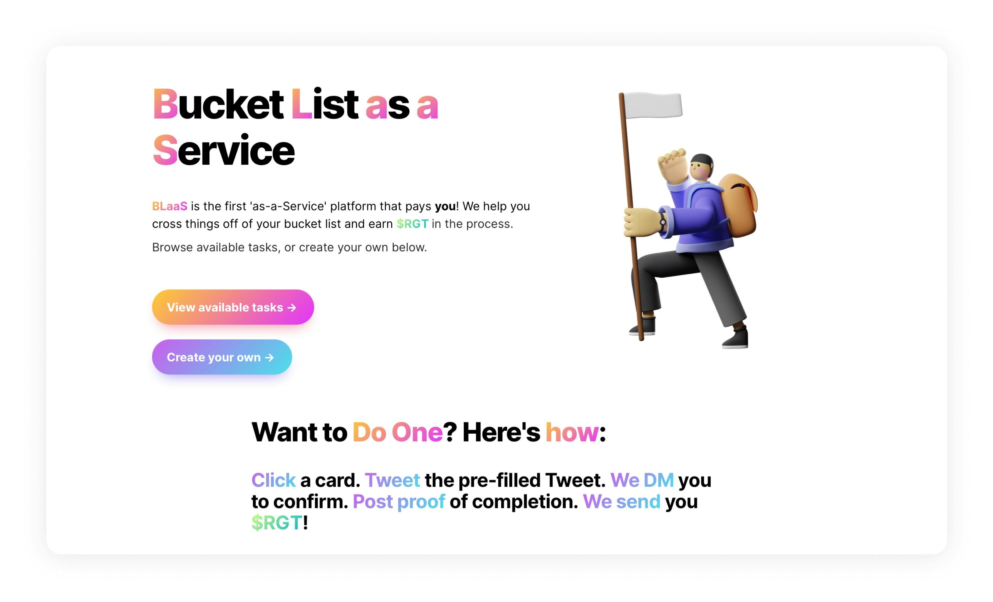 Bucket List as a Service gallery image