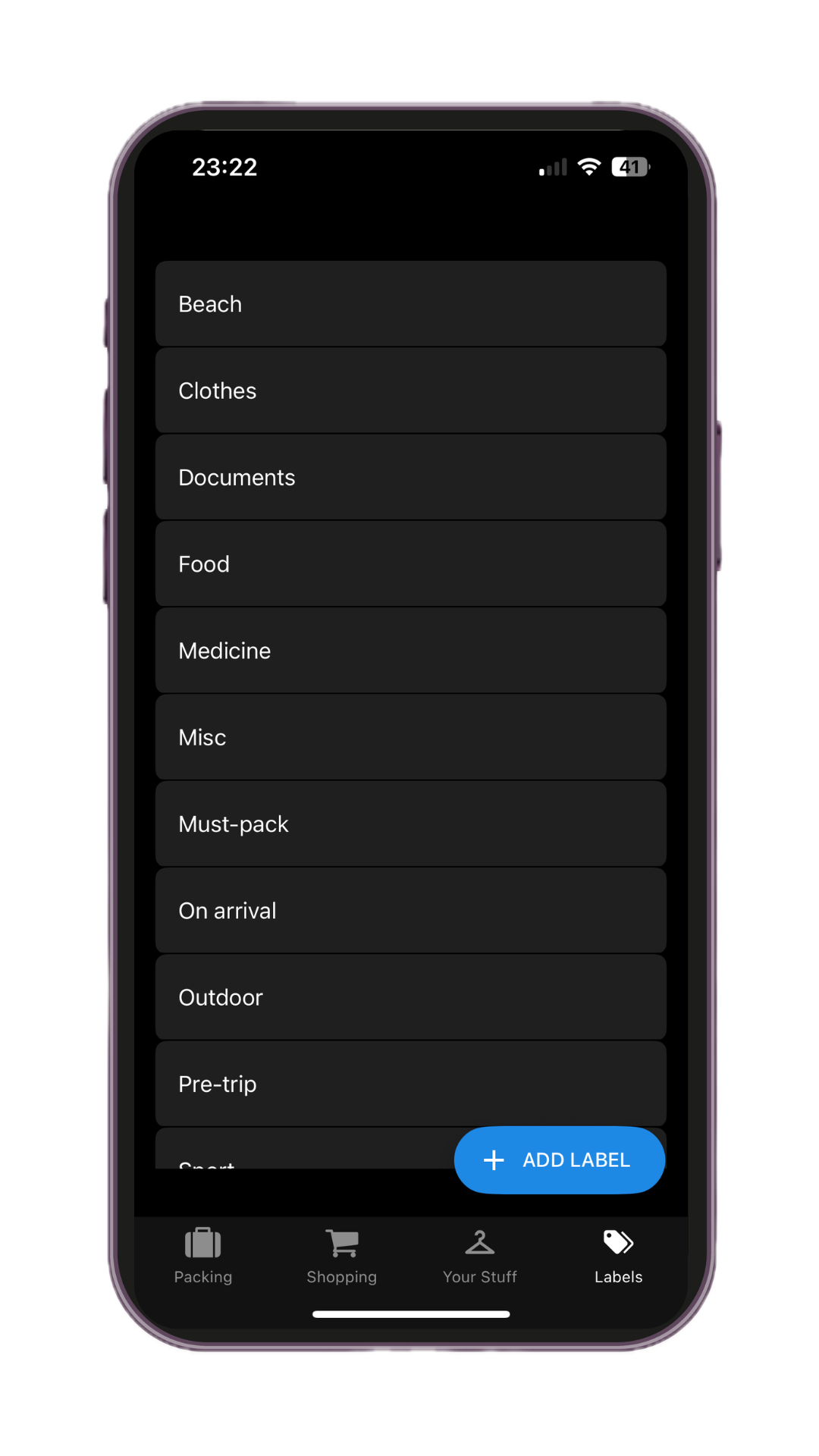 ezypack app is now available on Android! gallery image