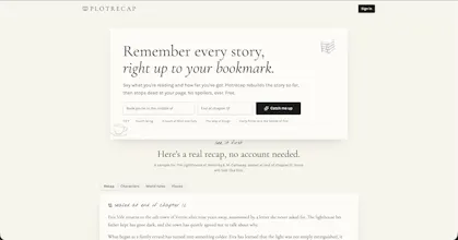 Plotrecap gallery image