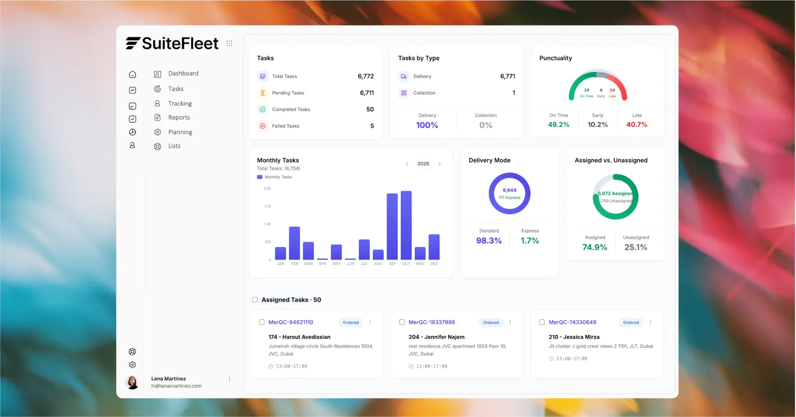 SuiteFleet screenshot 1